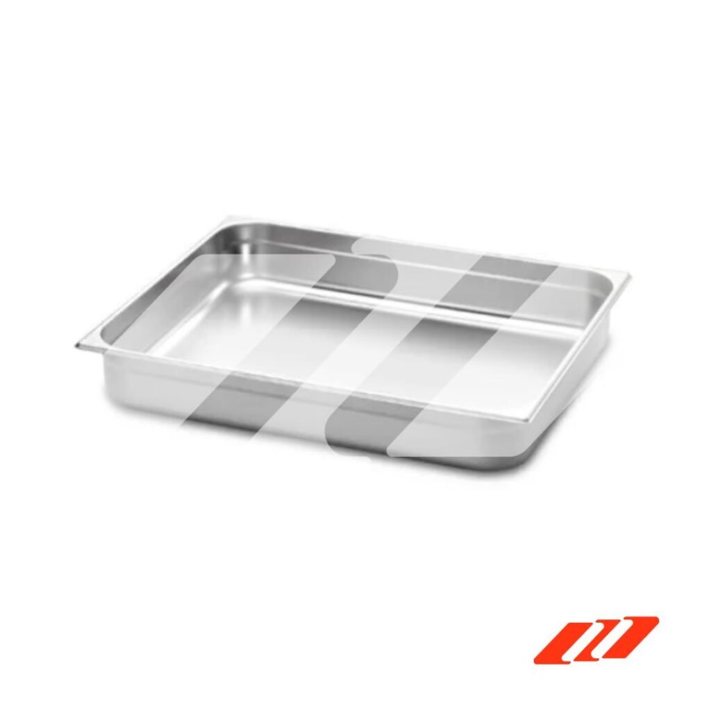Bandeja De Horno De Acero Inoxidable VIOKS - Tamaño 422x370x23 Mm, Esmaltada, Repuesto Para Zanussi, Electrolux Y Otras Marcas