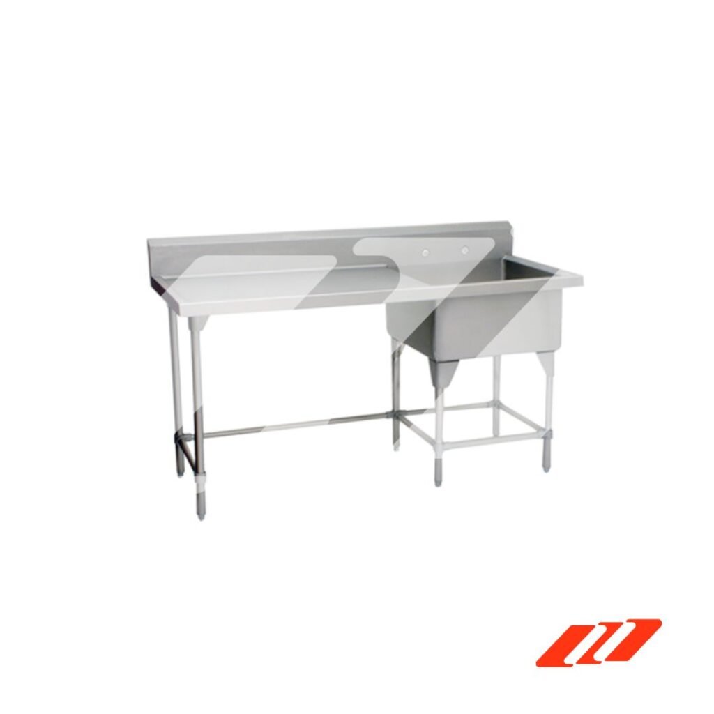 Lavadero de Acero Inoxidable de 01 Poza con Escurridor de 200x70x90cm ...